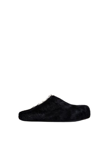 sabot fussbett uomo neri MARNI | SBMR000600 P412200N99